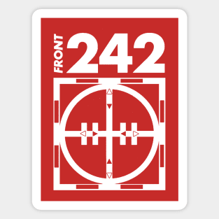 Front 242 †† Logo Tribute Design Magnet